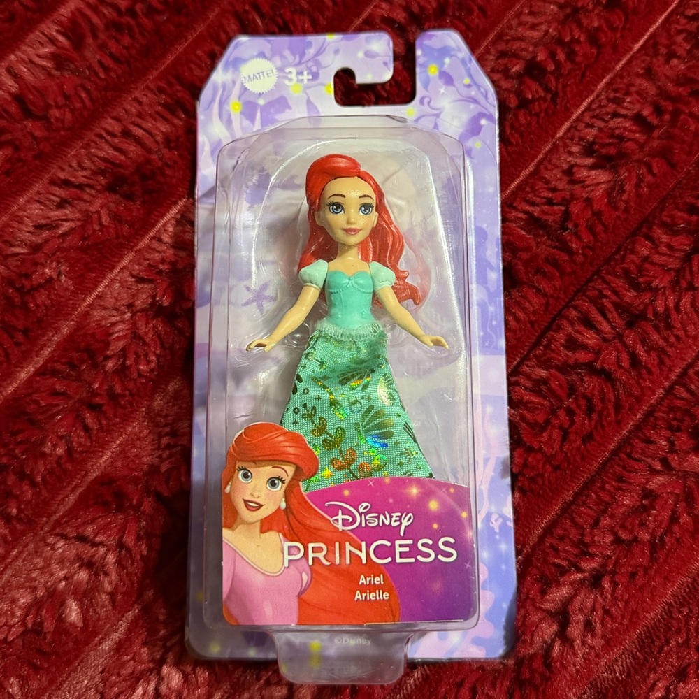 Disney Princess Ariel Doll - Red Hair and Teal Dress
